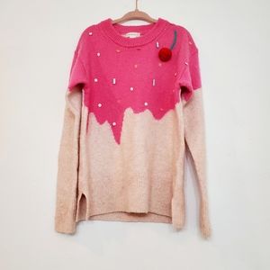CREWCUTS | Size 10 Girls - Sprinkle Pink Sweater